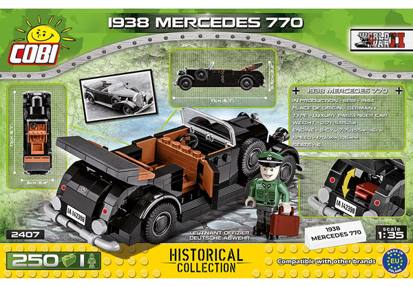 COBI World War II :1938 Mercedes 770 (2407)