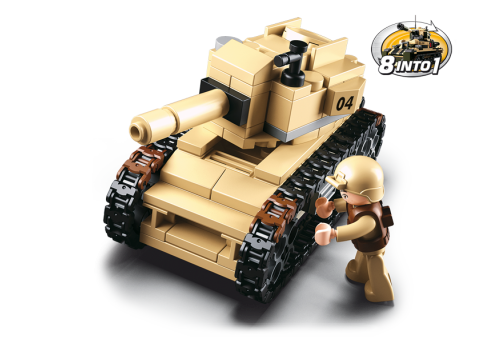 Sluban Army: Tank 8-in-1 (M38-B0587B)