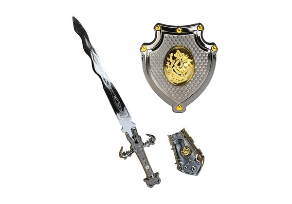 Toi-Toys Adventures ridderset items, zwaard, schild en armbeschermer