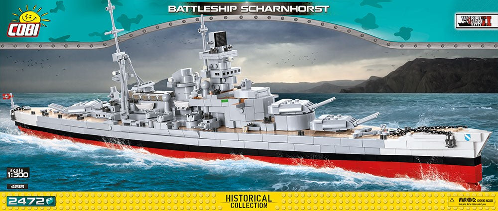 COBI World War II: Battleship Scharnhorst (4818)