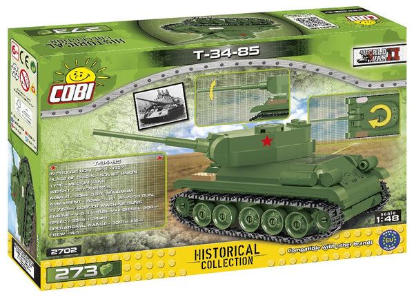 COBI World War II: T-34-85 tank (2702)
