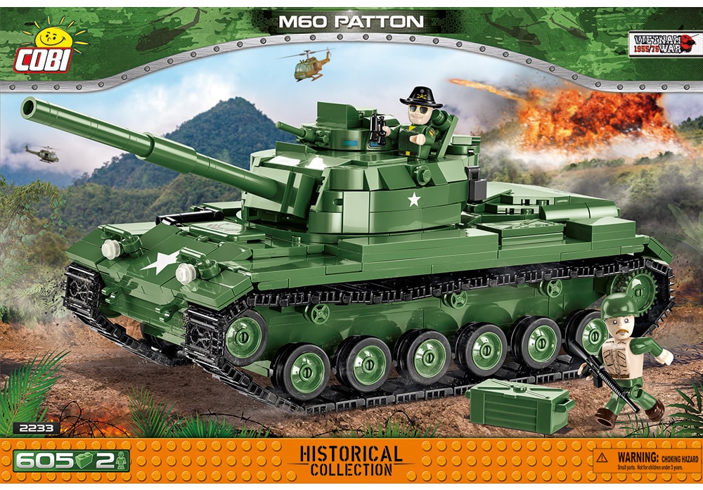 COBI Vietnam War: M60 Patton tank (2233)