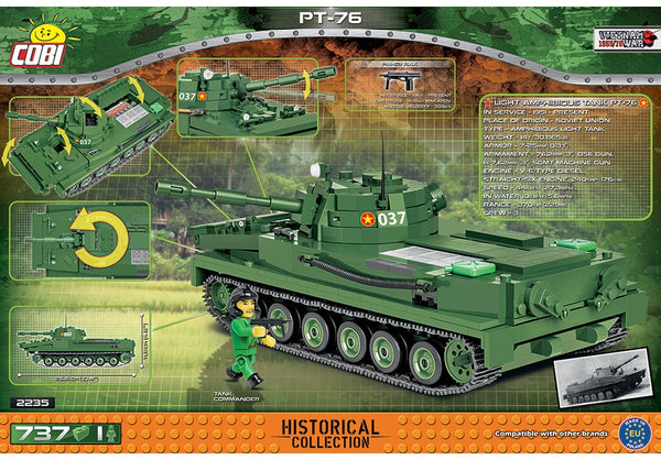 COBI Vietnam War: PT-76 tank (2235)