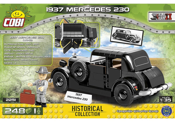 COBI World War II: 1937 Mercedes 230 voertuig (2251)