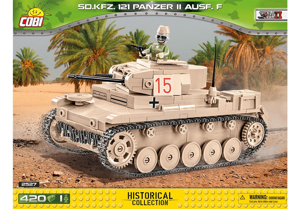 COBI World War II: SD.KFZ. 121 Panzer II Ausf. F (2527)