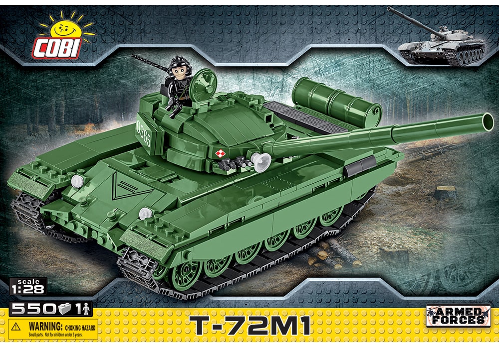 COBI Armed Forces: T-72 M1 Tank (2615)