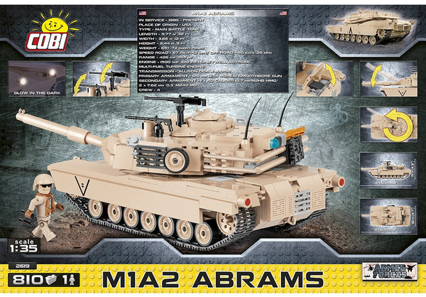 COBI Armed Forces: M1A2 Abrams (2619)