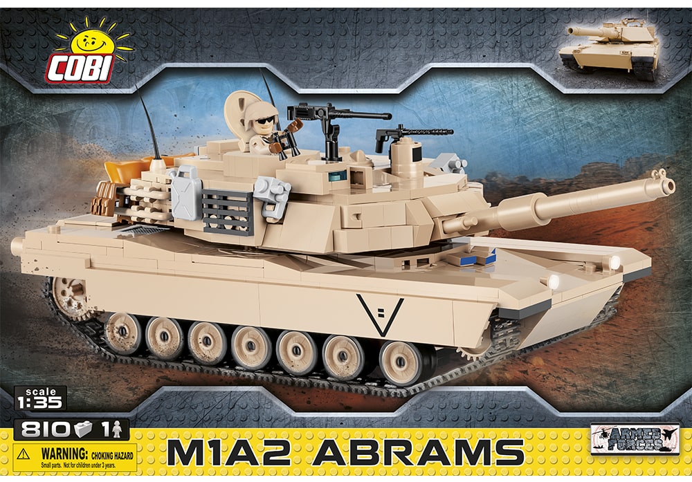 COBI Armed Forces: M1A2 Abrams (2619)