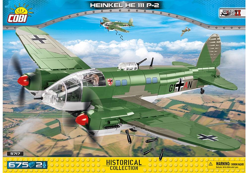 COBI World War II: Heinkel HE 111 P-2 bommenwerper (5717)