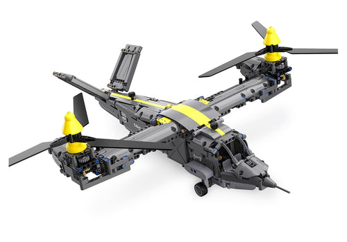 Overzichtsbeeld van de CaDA C61076W Tiltrotor Aircraft V-22 Osprey toestel