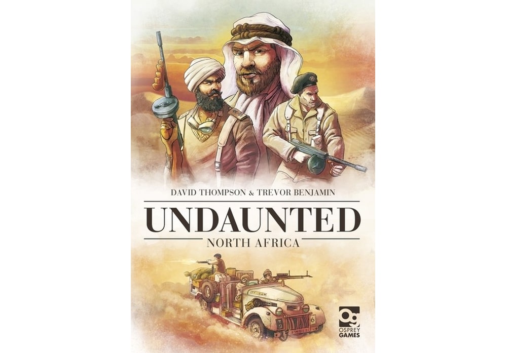 Voorkant van de wargame Undaunted North Africa van Osprey games bordspel