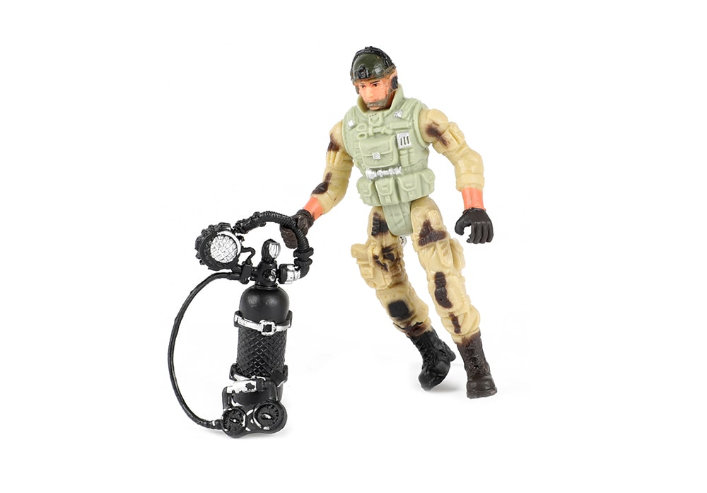 Toi-Toys Army Special Forces actiefiguur soldaat duikexpert
